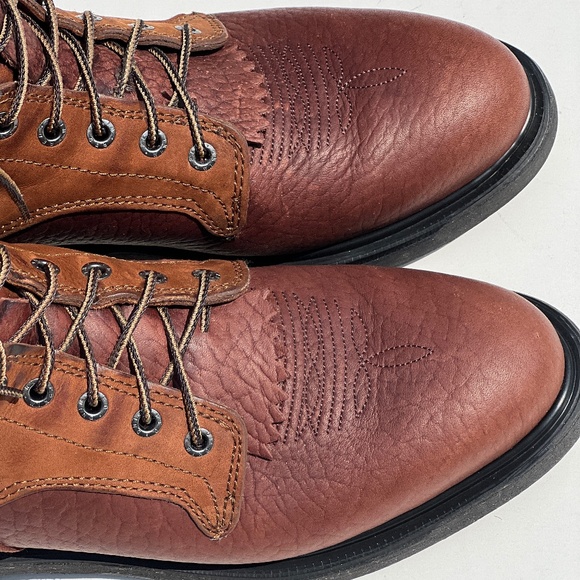 Red Wing 1102 Men's 8-Inch Work Boot Soft Toe, Electrical Hazard, Oil Res - 10D - Picture 15 of 16